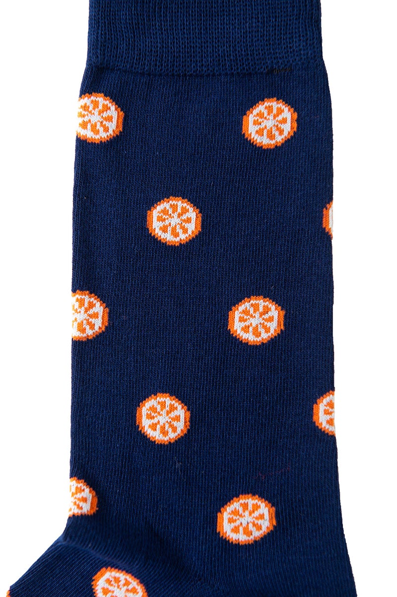 AUSCUFFLINKS Orange Socks for Men | Fruit Farmer | Socks Present for Work Colleague | Bday Gift for Guys - Image 2